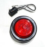 Incandescent 2” Marker/Clearance Light Kit for 2-1/4” Hole Flat Red Lens GG80725