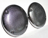 Round Speaker Covers for Kenworth Cab Ceiling 5-7/16  Metal Screen UP#40915-Pair