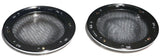 Round Speaker Covers for Kenworth Cab Ceiling 5-7/16  Metal Screen UP#40915-Pair