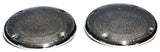 Round Speaker Covers for Kenworth Cab Ceiling 5-7/16  Metal Screen UP#40915-Pair