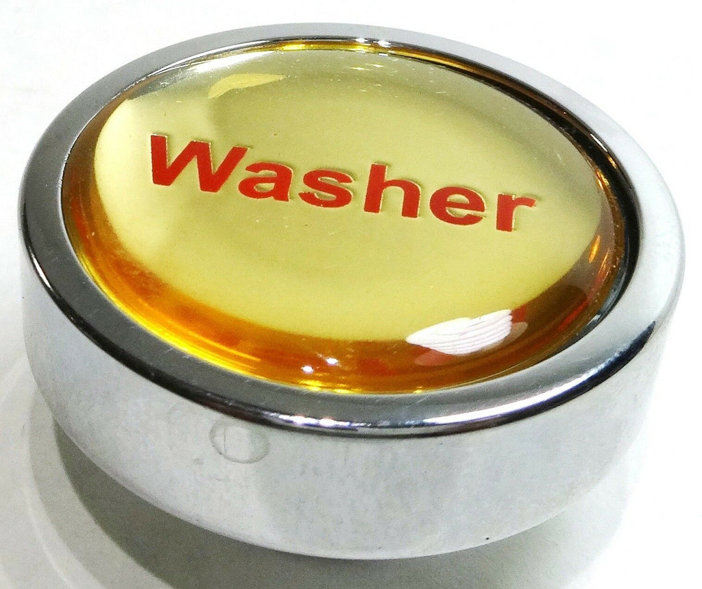 Dash Washer Control Knob for 1/4" Shaft Gold w/ Red Letters GG#96312