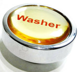 Dash Washer Control Knob for 1/4" Shaft Gold w/ Red Letters GG#96312