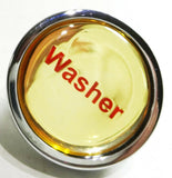 Dash Washer Control Knob for 1/4" Shaft Gold w/ Red Letters GG#96312