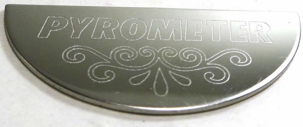 Gauge Emblem for Freightliner Pyro Pyrometer Small Stainless Steel GG#68814