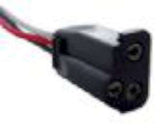 Pigtail Adapter 3-Way Molded Female Bullet Plug to 3-Way TE Amp Up#34236 Pair