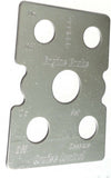 Switch Plate for Peterbilt Engine Brake & Cruise w/Light Stainless GG#68456