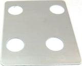 Switch Plate for Peterbilt Cruise Control 4 hole Stainless Steel GG#68454