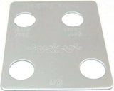 Switch Plate for Peterbilt Cruise Control 4 hole Stainless Steel GG#68454