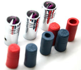 Toggle Switch Extensions Universal Fit (PB KW FL) Purple 1” Tall GG#95184-3 Pack