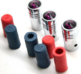 Toggle Switch Extensions Universal Fit (PB KW FL) Purple 1” Tall GG#95184-3 Pack