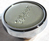 Wiper Control Knob for 1/4" Shaft Chrome w/1" Silver Glossy Sticker UP#23206