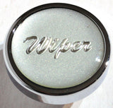 Wiper Control Knob for 1/4" Shaft Chrome w/1" Silver Glossy Sticker UP#23206
