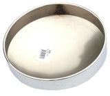 Rear Hub Cap 1-1/2 Sidewall 8" I.D. Dome Chrome 8 of 5/8" Stud UP#10230-Set of 4