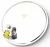 Convex Blind Sport Mirror Head 8” Round Offset Mount Stainless Steel GG#33251