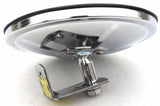 5" Round Blind Spot Convex Mirror Center Mount Chrome 5/16 Ball Stud GG#33270