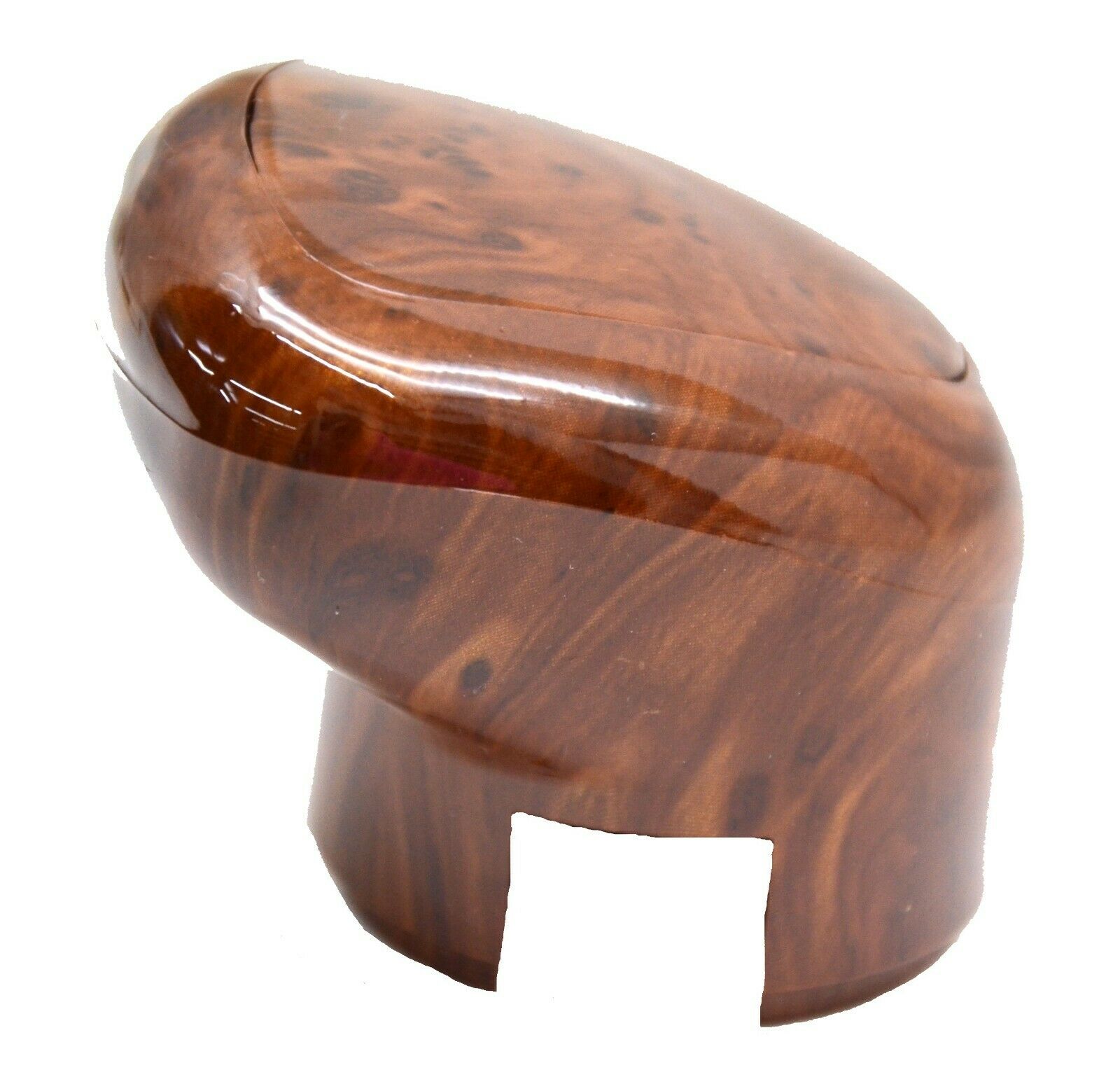 DCXウッドノブ Checkered WOOD KNOB Guyker WK014 PRS Style Potentiometer Knob Surface Redwood