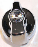 A/C Heater Control Knob for Peterbilt 1995-2005 Clear Jewel Plastic UP#41324