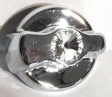 A/C Heater Control Knob for Peterbilt 1995-2005 Clear Jewel Plastic UP#41324