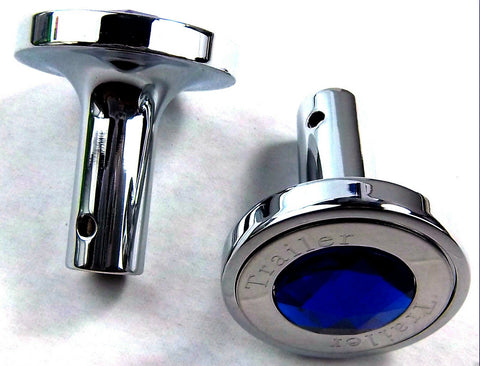Air Brake Knobs Tractor Trailer for Pin Mount Shaft Blue Jewel GG#95821-95831