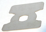 Wiper/Washer Switch Plate for 1982-2001 Kenworth B Models Stainless GG#68730
