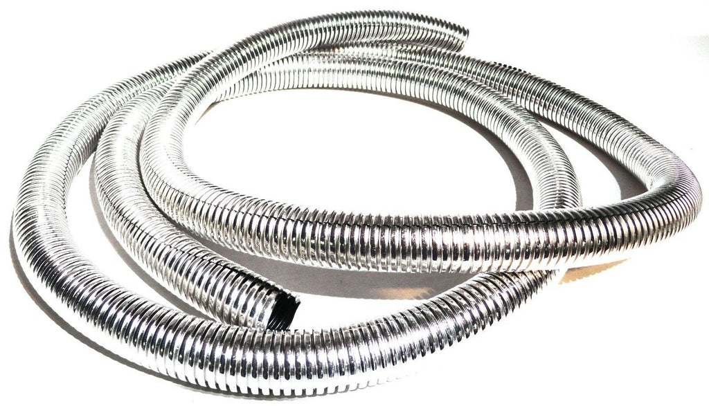 Split Corrugated Wire Loom 5/8" I.D. 6 Foot Long Polypropene UP#34803