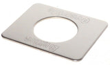 Switch Plate for Freightliner Engine Override Stainless Block Lettering GG#68765