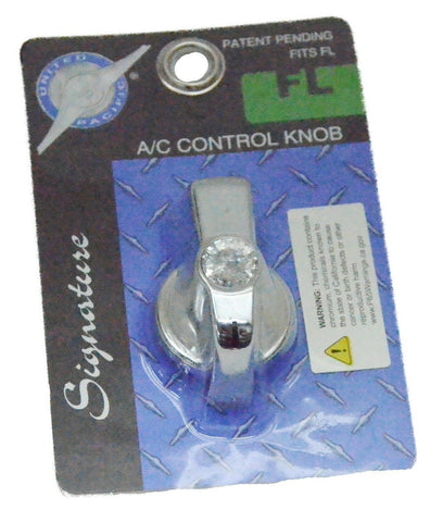 A/C heater control knob clear jewel Freightliner Century Coronado Columbia 2005+