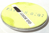 Round Reflectors 2-1/8" O.D. Amber Acrylic Lens w/Bezel Stick-On GG#80831-Pair