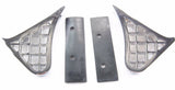 Fender Steps with Gaskets for 379/359 Peterbilt Polished Aluminum UP#28178-Pair