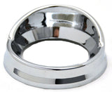 GG Gauge Cover for Kenworth 2 5/16" Classic w/ Visor Chrome Plastic #68390 Each