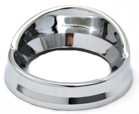 GG Gauge Cover for Kenworth 2 5/16" Classic w/ Visor Chrome Plastic #68390 Each