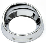 GG Gauge Cover for Kenworth 2 5/16" Classic w/ Visor Chrome Plastic #68390 Each