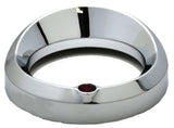 Gauge Cover for Kenworth 5-7/16" Speedometer or Tachometer Red Chrome #UP40656