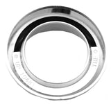Round Light Bezel W/visor for 2" Grommet Chrome Plastic 2 Hole UP#10481B Each