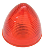 light incandescent 2 1/2" red beehive cone for Kenworth Peterbilt Freightliner