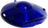 Back of the Cab or Sleeper Light Lens Replacement 4” Round Blue Plastic GG#80302