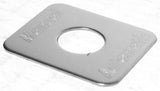 Switch Plate for Freightliner Engine Fan Manual/Automatic Stainless GG#68778