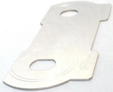 Switch Plate for Peterbilt Wiper Dimmer Stainless Steel GG#96041