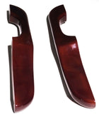 armrest set(2) wood reversed handle for Peterbilt 1987-2001 cab door arm rest