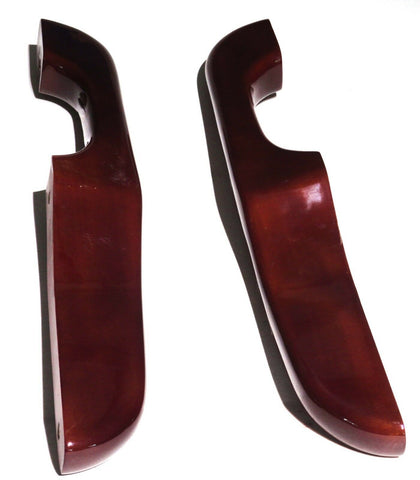 armrest set(2) wood reversed handle for Peterbilt 1987-2001 cab door arm rest