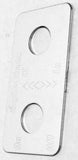 GG Switch Plate for Kenworth Engine Brake On/Off Hi/Lo Stainless Block #68574