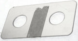 GG Switch Plate for Kenworth Engine Brake On/Off Hi/Lo Stainless Block #68574