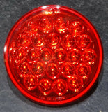 LED light pearl 24 red LEDS red lens for Freightliner Kenworth stop tail turn