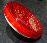 LED light pearl 24 red LEDS red lens for Freightliner Kenworth stop tail turn