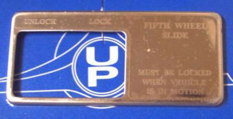 UP Switch Guard Fifth 5th Wheel Slide for Freightliner Century Stainless #48500