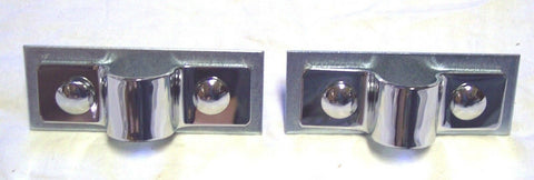 Plastic Bumper Guide Brackets Stainless Steel for Up to 1" Pipe UP#86053 Pair