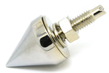 Spike License Plate Bolts Universal Fit Zinc Die Cast 1/8” OD UP#10878-Pack of 4
