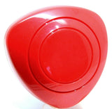 steering wheel spinner knob red plastic Peterbilt Kenworth Freightliner