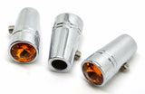 Toggle Switch Extensions for Peterbilt Amber jewel 1" chrome UP#40211-3 Per Pkg