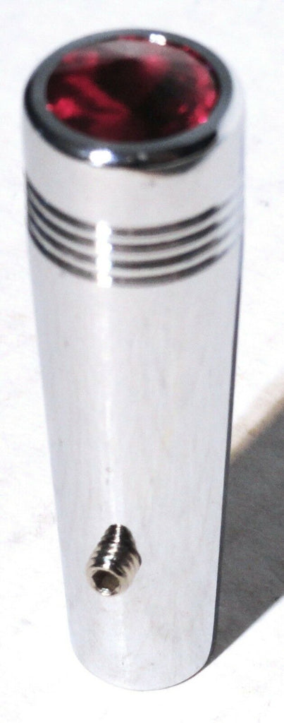 Toggle Switch Extensions for Kenworth Round Switch Red Jewel Chrome 2-1/4″ Pair